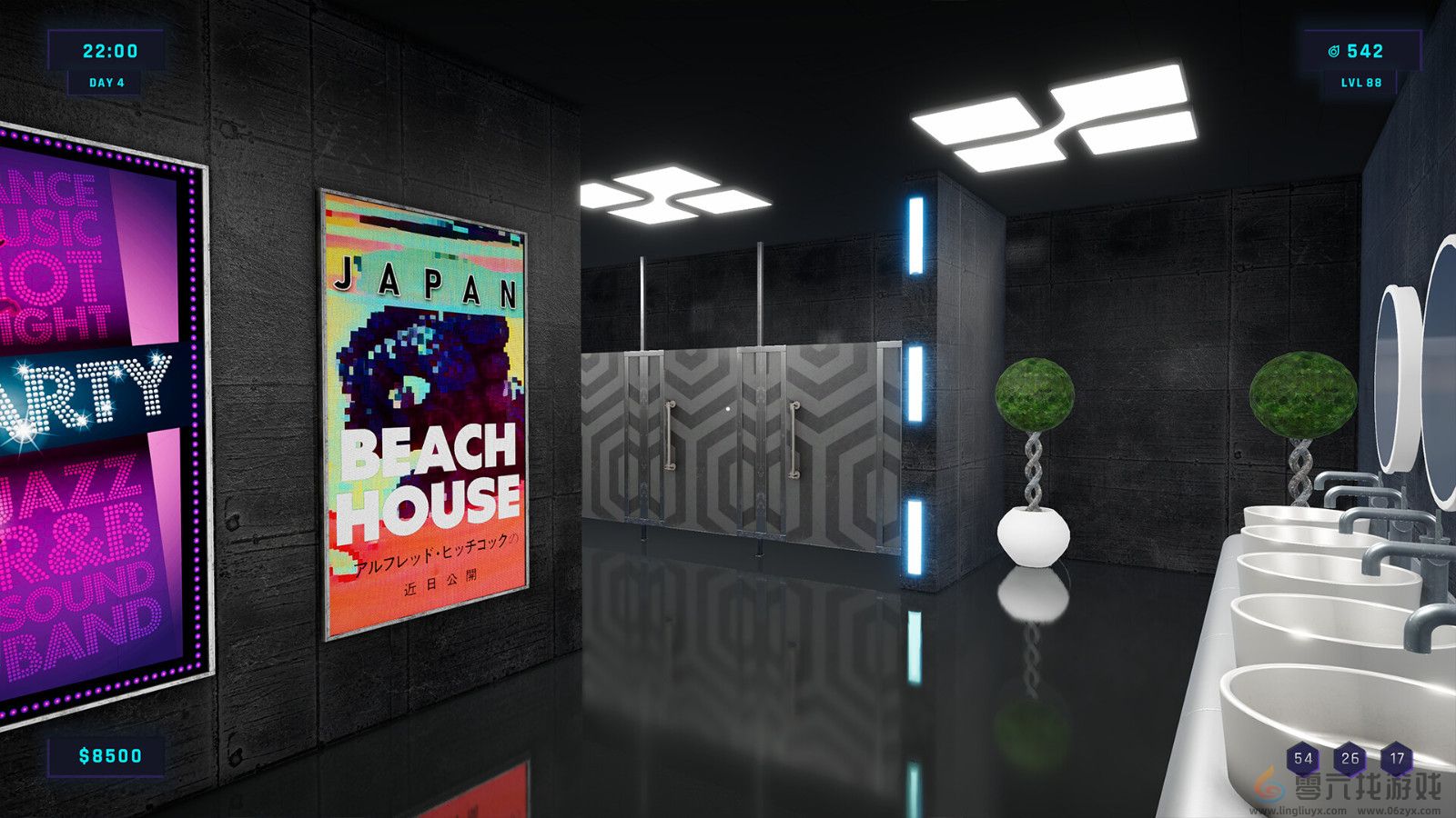 模拟经营游戏《夜总会模拟器》Steam页面上线 支持中文(图3) 模拟经营游戏《夜总会模拟器》Steam页面上线 支持中文(图3)