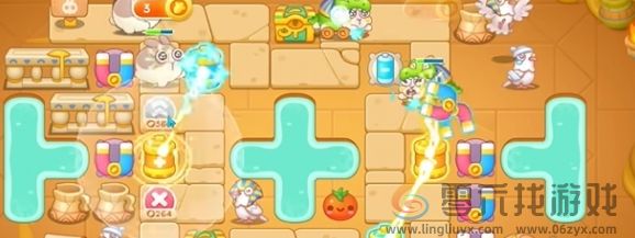 保卫萝卜4法老归来第44关通关攻略(图5) 保卫萝卜4法老归来第44关通关攻略(图5)