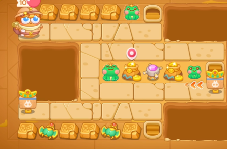 保卫萝卜4法老归来第72关通关攻略(图1)