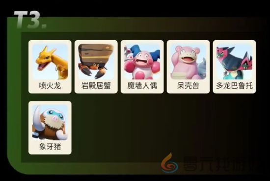 宝可梦大集结角色强度排行介绍(图4) 宝可梦大集结角色强度排行介绍(图4)