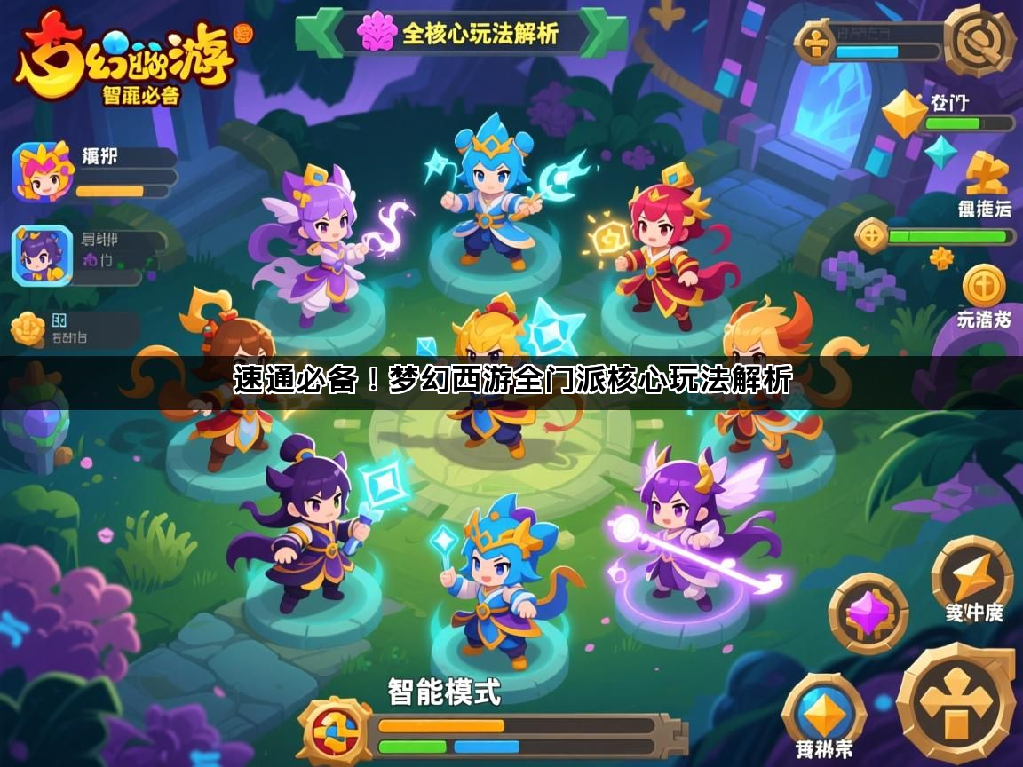 速通必备！梦幻西游全门派核心玩法解析(图1)